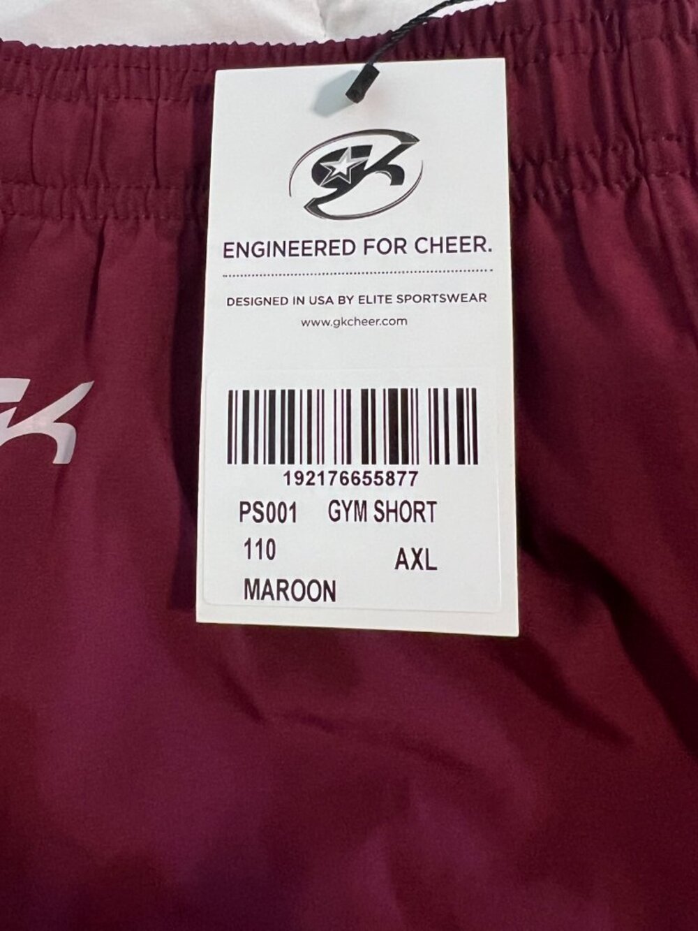 Bundle Women’s Athletic Shorts XLarge GK and Texans (3) Cheer Dance Running - Picture 3 of 5